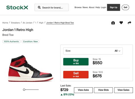 how do i sell on stockx|stockx sold listings.